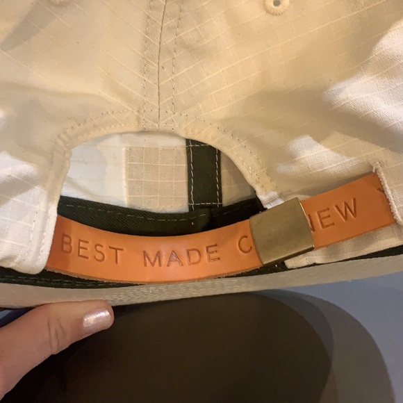 BEST MADE CO, Ripstop BallCap, Hat, Cap, Natural Tan - Picture 5 of 7